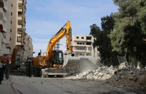 Izrael nagle zburzył 16 palestyńskich sklepów w obozie uchodźców w Jerozolimie