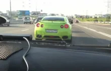 Nissan GT-R vs policja. Czyli pościg po moskiewskich drogach