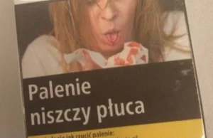 Odstraszające zdjęcia na paczkach papierosów w Polsce 2017