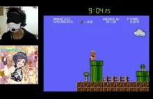 Super Mario Bros. Blindfolded in 14:46 目隠しマリオRTA