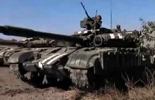 Atak ukraińskich czołgów pod Donieckiem! (WIDEO)