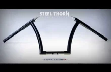 STEELTHORN custom hand made custom handlebar for Harley Victory Honda Su...
