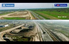 Budowa autostrady A1 Kamieńsk-Radomsko - videodziennik budowy wpis nr 6 -...