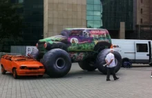 Monster Jam na ulicach Wrocławia