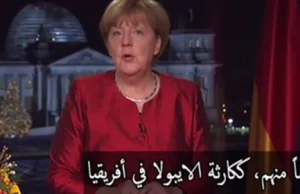 Noworoczne orędzie kanclerz i prezydenta Niemiec z napisami po arabsku