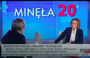 Karolina Korwin-Piotrowska o programie Karoliny Lewickiej z Ministrem Glińskim