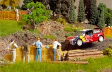 Diorama z trasą WRC