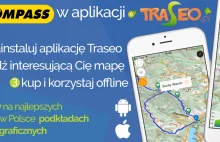 Mapa Compass i trasy turystyczne offline w telefonie