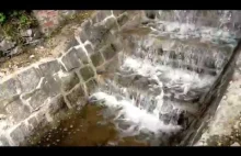 Rzeka Młynówka w Świdnicy - stopnie wodne