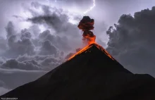 Polska podróżniczka i fotografka uwieczniła erupcję wulkanu na zdjęciach