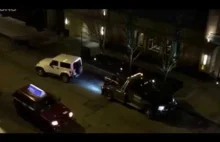 Jeep Suddenly Escaped From The Car Towing in Chicago