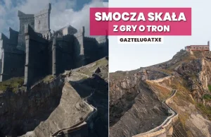 Gaztelugatxe - tu nagrywano Smoczą Skałę z Gry o Tron