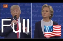 Debata Prezydencka (druga) Hillary Clinton vs Donald Trump FULL [English]