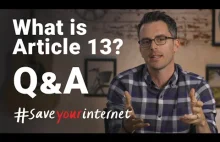 Article 13 - Burning Questions #SaveYourInternet