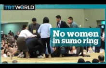 Kobietom medykom kazano zejść z ringu sumo, podczas gdy ratowały życie człowieka