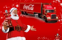 Konwój ciężarówek w bożonarodzeniowej kampanii Coca-Coli