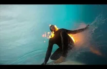 GoPro: Jamie O'Brien Surfs Teahupoʻo On Fire