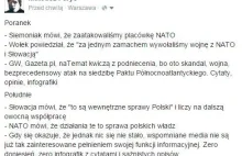 O błazenadzie mediów i polityków PO ws. nocnego "ataku" na placówkę NATO