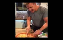 Gordon Ramsay je pizzę hawajską