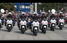 Pokaz Motocyklowej Asysty Honorowej Policji