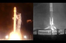 Falcon 9 (Iridium-3 Mission) Start i lądowanie stopnia 1
