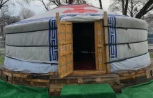 Centrum Krakowa: w mongolskim namiocie łamał przepisy antysmogowe