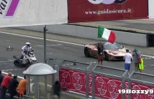 Ferrari vs. skuter śnieżny