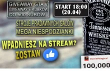 Już dziś STREAM Daniela Magicala, plakat reklamujący wydarzenie. Czy będą DYMY?