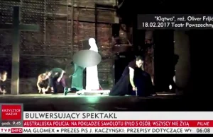 Wydawca TVP Kultura zwolniona za reportaż o spektaklu „Klątwa”