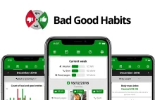 Bad Good Habits - stworzyłem aplikację na iPhone/Androida do śledzenia nawyków