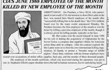 Bin Laden w czerwcu 1988r. został pracownikiem miesiąca CIA