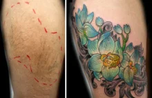 Ta artystka wykonuje darmowe tatuaże dla kobiet, które stały się ofiarami...
