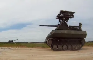 Siły Zbrojne Rosji wykorzystują roboty bojowe w walkach w Syrii [WIDEO