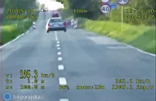 24-letni pirat drogowy. Przekroczył prędkość o 155 km/h.