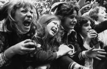 Nastolatki na koncertach w latach 1960 - 1970 na zdjęciach