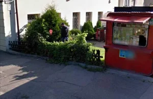 Google StreetViev w Białymstoku - obszczymur