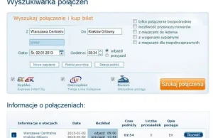 Bilety PKP łatwiej dostępne w sieci. Ruszył nowy portal