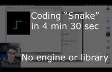 Jak napisać Snake'a w 4 min 30 sek