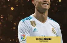 Cristiano Ronaldo otrzymał złotą piłkę po raz 5 w karierze.