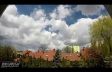 Chmurki (nadciąga śnieg) - Test GoPro Hero 5 Black - Time lapse video