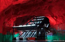 Metro w Sztokholmie - najdłuższa na świecie galeria sztuki
