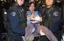 Siedmiu na jednego: policja likwiduje obóz Okupuj Los Angeles