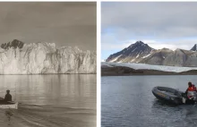 Lodowiec 100 lat temu i dziś. Fotograf pokazał przerażające zmiany klimatu