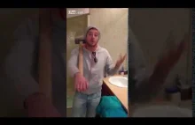 French destroys his ex girlfriends house
