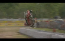 Najbardziej spektakularne wypadki w sportach motorowych 2011