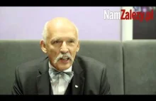 Korwin-Mikke - najnowszy krótki wywiad o wyborach i sytuacji z imigrantami