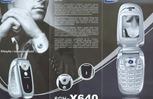12 lat minęło, czyli ulotki promocyjne telefonów z 2005 roku