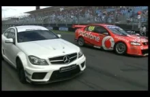 MercedesBenzC63AMG vs V8 Supercar(samochód turystyczny)vsMcLaren MP4-26(bolidF1)