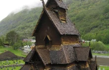 32 Pics baśni architektury z Norwegii
