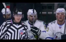 Efektowny gol w rosyjskiej lidze hokeja